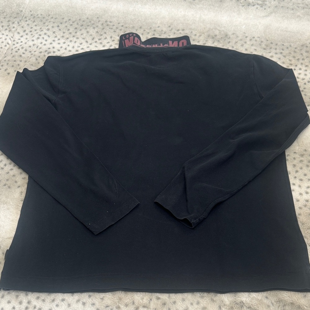 Love Moschino Black Polo with Red Logo - Picture 10 of 13